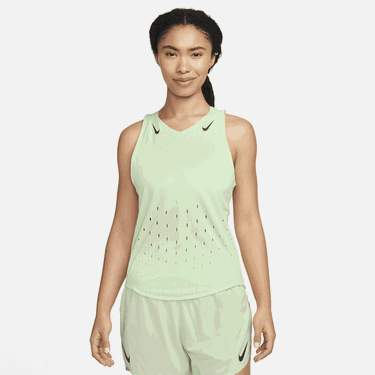 Majica brez rokavov Nike AeroSwift Dri-FIT ADV Zelena | FN2504-376, 0