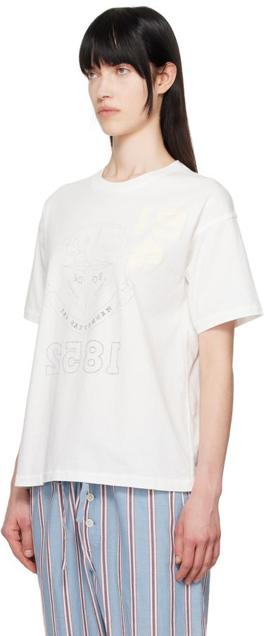 Majica Bode Bode Crest Reversible T-Shirt Bela | MRS25CS059, 3