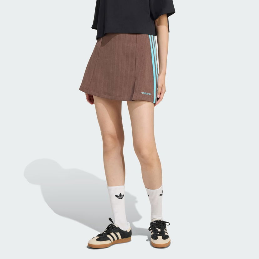 Krila adidas Performance Tailored Mini Skirt Rjava | JX5305