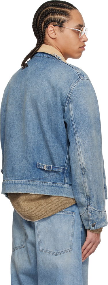 Jakna Maison Margiela Maison Margiela Sports Denim Jacket Modra | S50AM0636 S30383, 2
