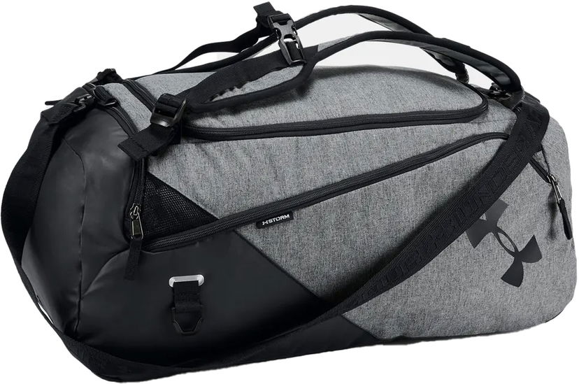 Nahrbtniki in torbe Under Armour UA Contain Duo MD BP Duffle-GRY Siva | 1381919-025