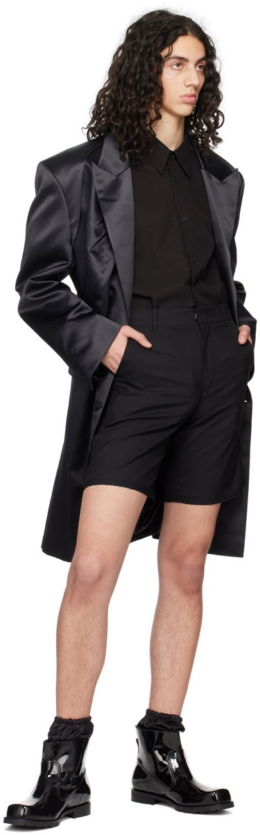Kratke hlače We11done We11done Basic Shorts Črna | WD-PT1-23-211-M-BK, 3