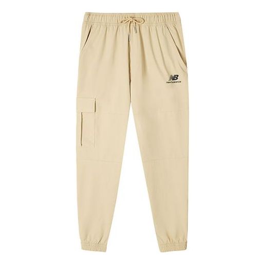 Cargo hlače New Balance Sportswear Club Fleece Cargo Pants Bež | AMP12362-BEI