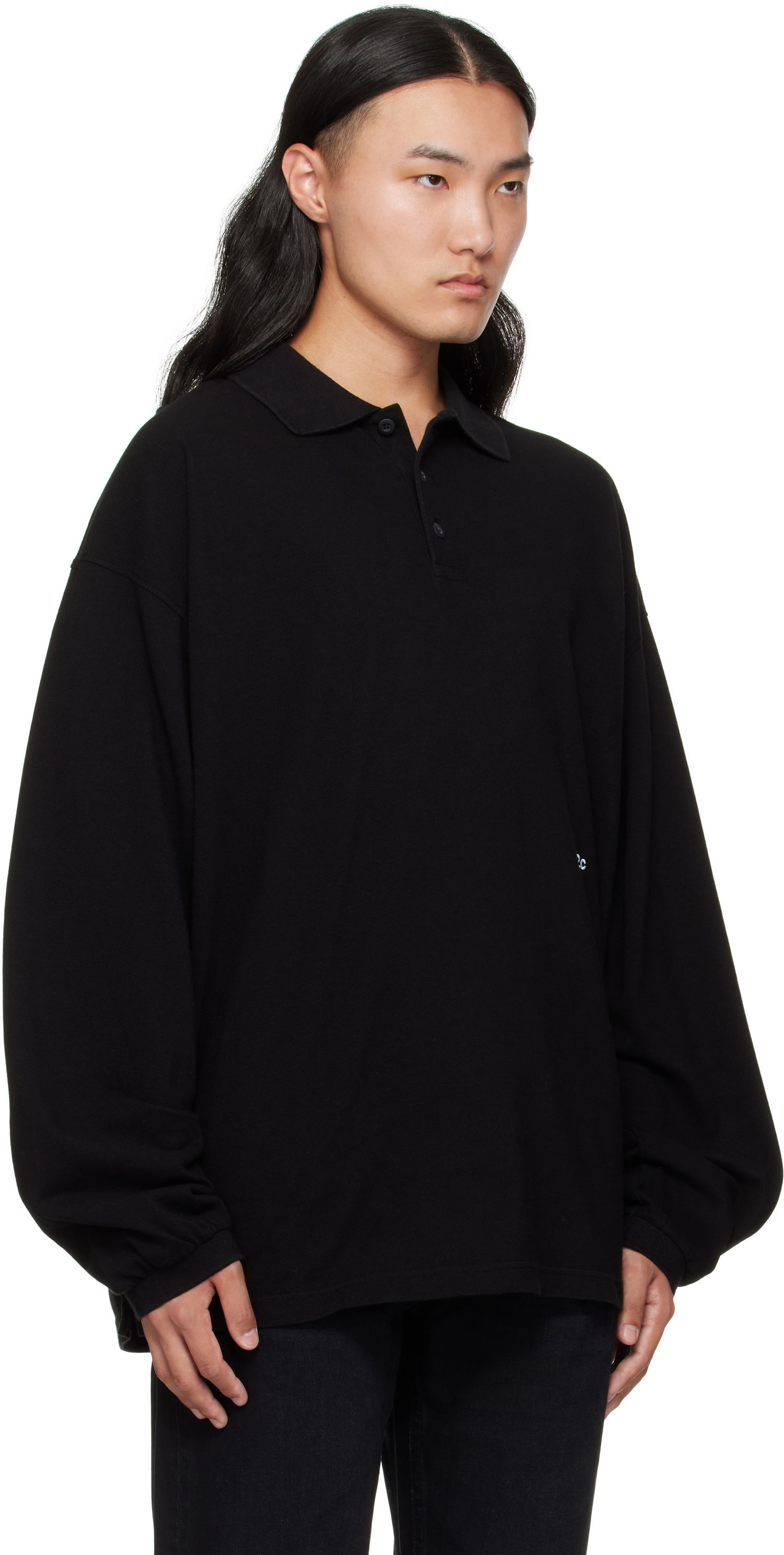 Polo majica 032C Speed Devil Polo Črna | F25-URC-0479-050, 1