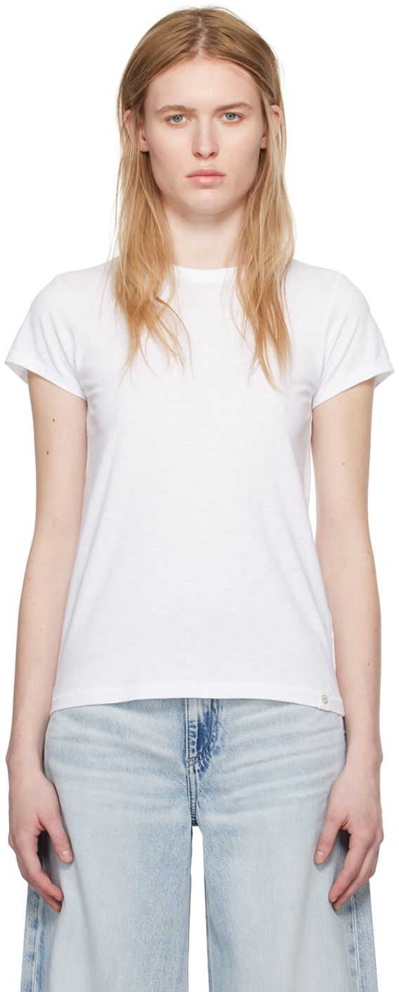 Majica rag & bone Rag & Bone 'The Slub' T-Shirt Bela | W272C32CH, 0