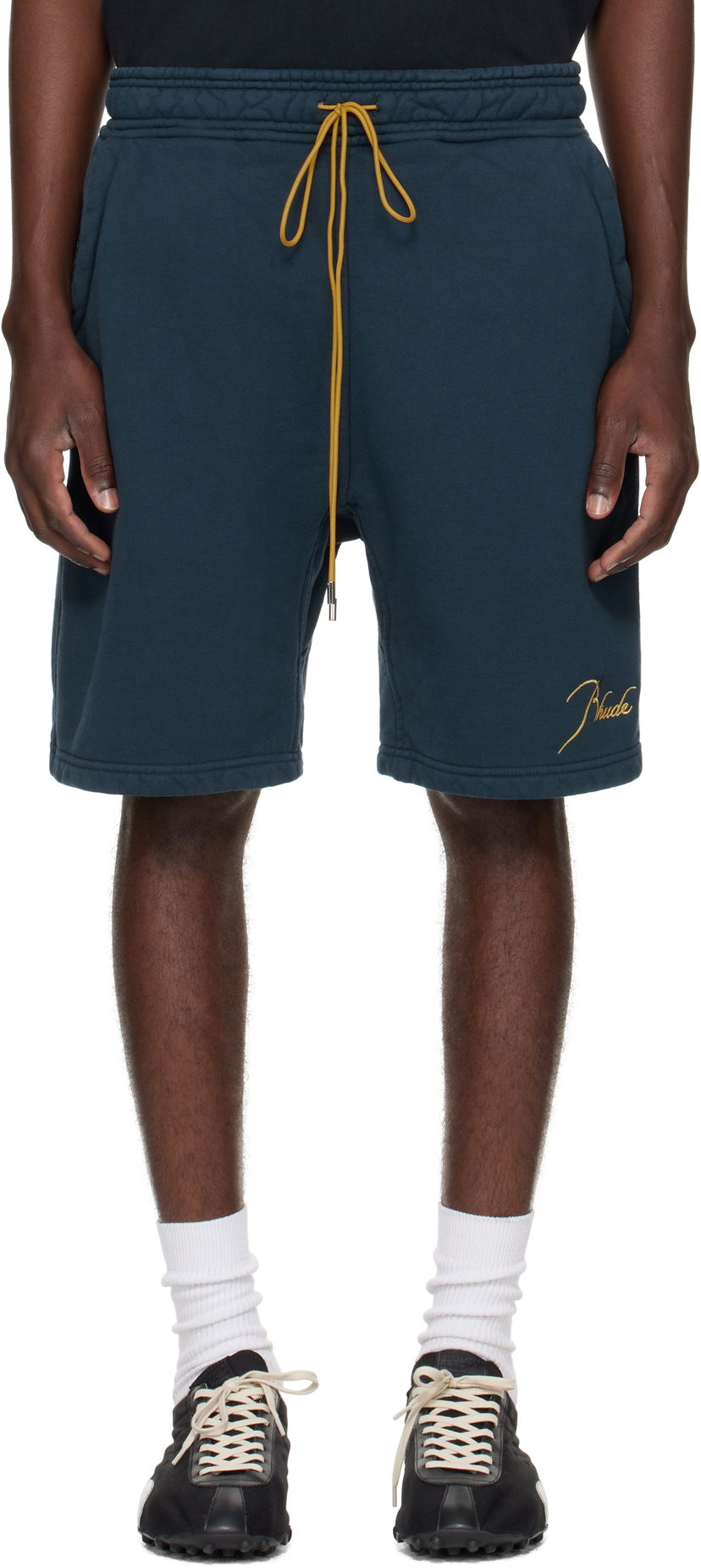 Kratke hlače Rhude Rhude Classique Sweat Shorts Mornarica | RHPF25SH01012