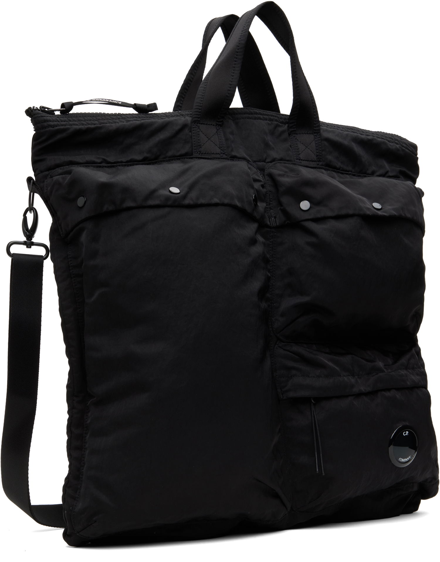 Tote bag C.P. Company C.P. Company Nylon B Lens Tote Bag Črna | 18CMAC219A-005269G, 1