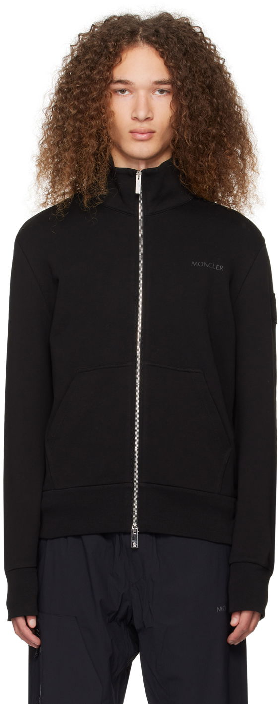 Pulover Moncler Bonded Sweatshirt Črna | J10918G00061899YF