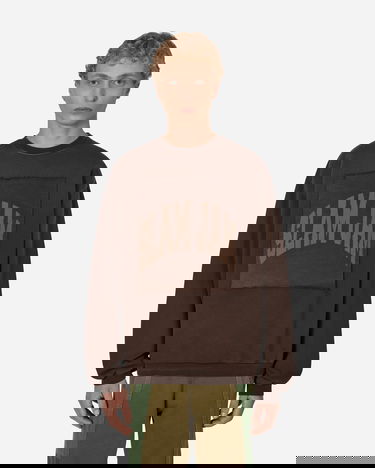 Pulover Slam Jam Boxy Crewneck Rjava | SBM0018FA10 BRW0001, 0