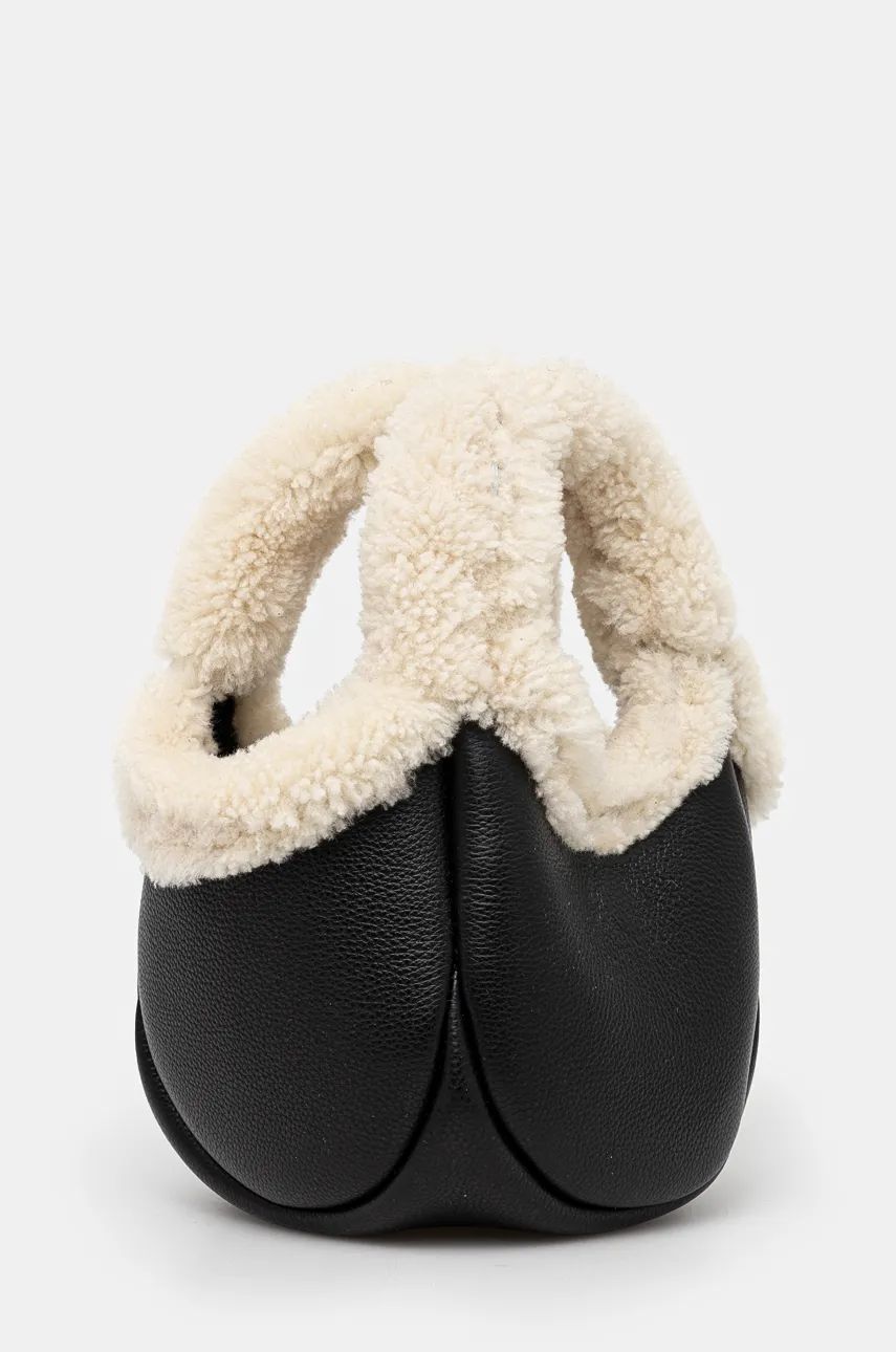 Tote bag Coperni Mini Shearling Bucket Bag Črna | COPBA69840S, 1