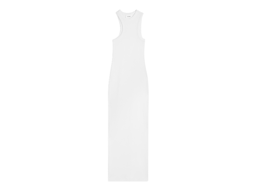 Obleke AXEL ARIGATO Scoop Asymmetric Dress Bela | A2087001