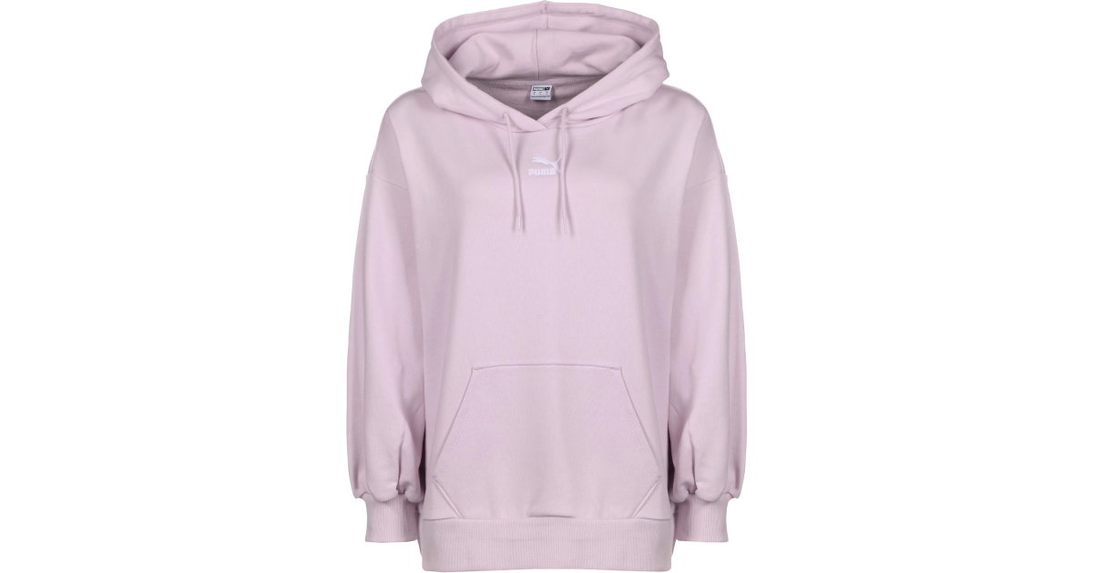 Pulover Puma Classics Oversized Hoodie Roza | 533819-017, 1