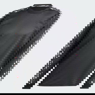 Majica adidas Performance Pride Mesh 3-Stripes Long Sleeve Črna | IZ4893, 1
