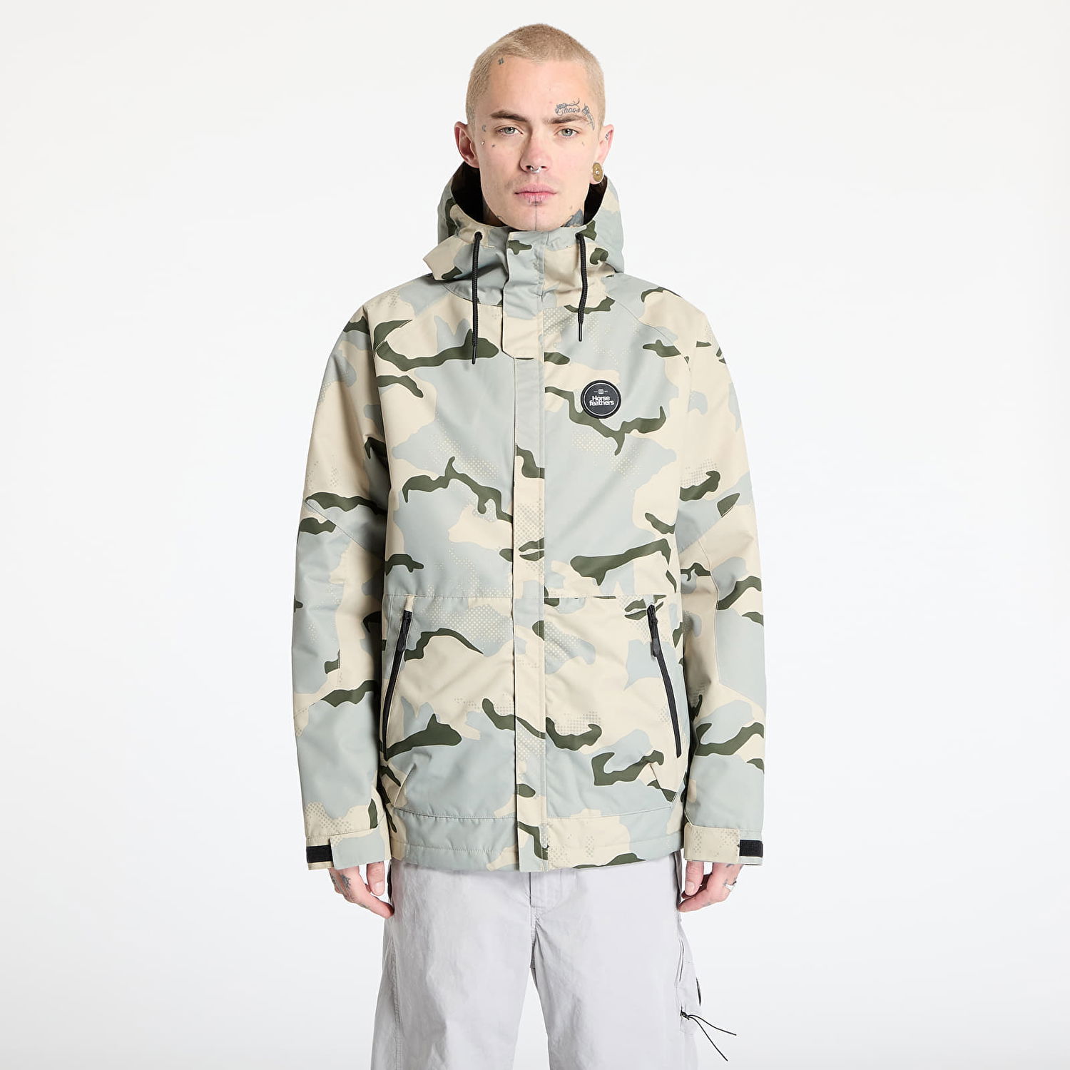 Vetrovka Horsefeathers Horsefeathers Blake Camo Jacket Bež | OM315E, 0