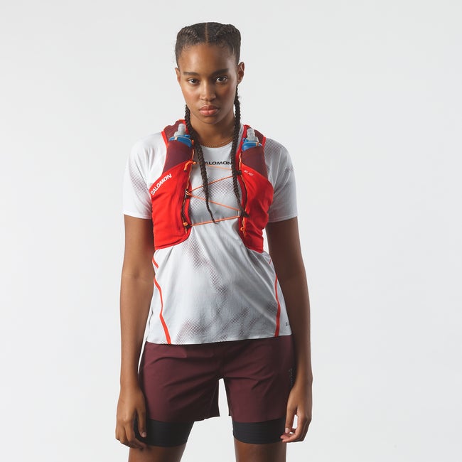 Majica Salomon Pulsar 3 Hydration Vest Bela | LC2461500