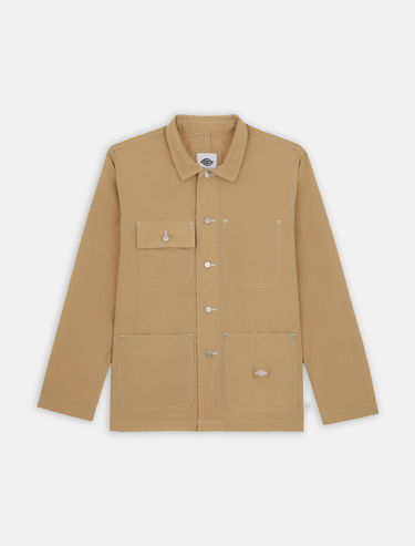 Jakna Dickies Textured Nylon Work Jacket Bež | 0A4Z2B, 0