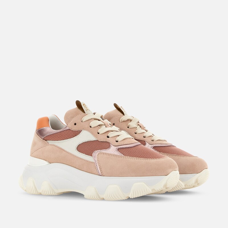 Superge in čevlji Hogan Hyperactive Roza | HXW5400DG60NOL0VAC, 1