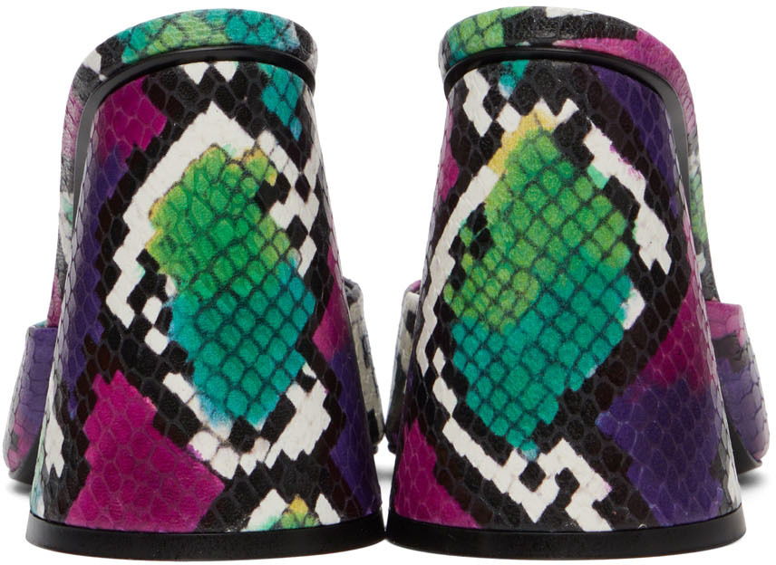 Obleke The Attico Attico Luz Heeled Sandals Večbarvna | 227WS502 EL003, 1