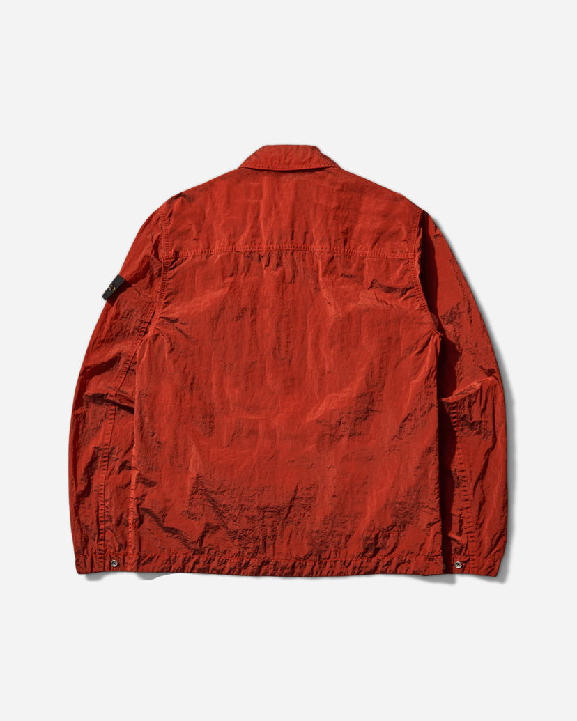 Srajce Stone Island Nylon Metal Overshirt Rdeča | K2S15-1200031-S0019 V0018