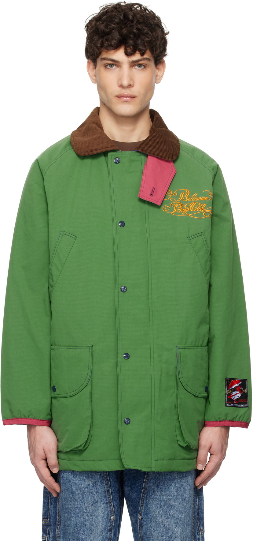 Parka BILLIONAIRE BOYS CLUB Hunting Jacket Zelena | B24403