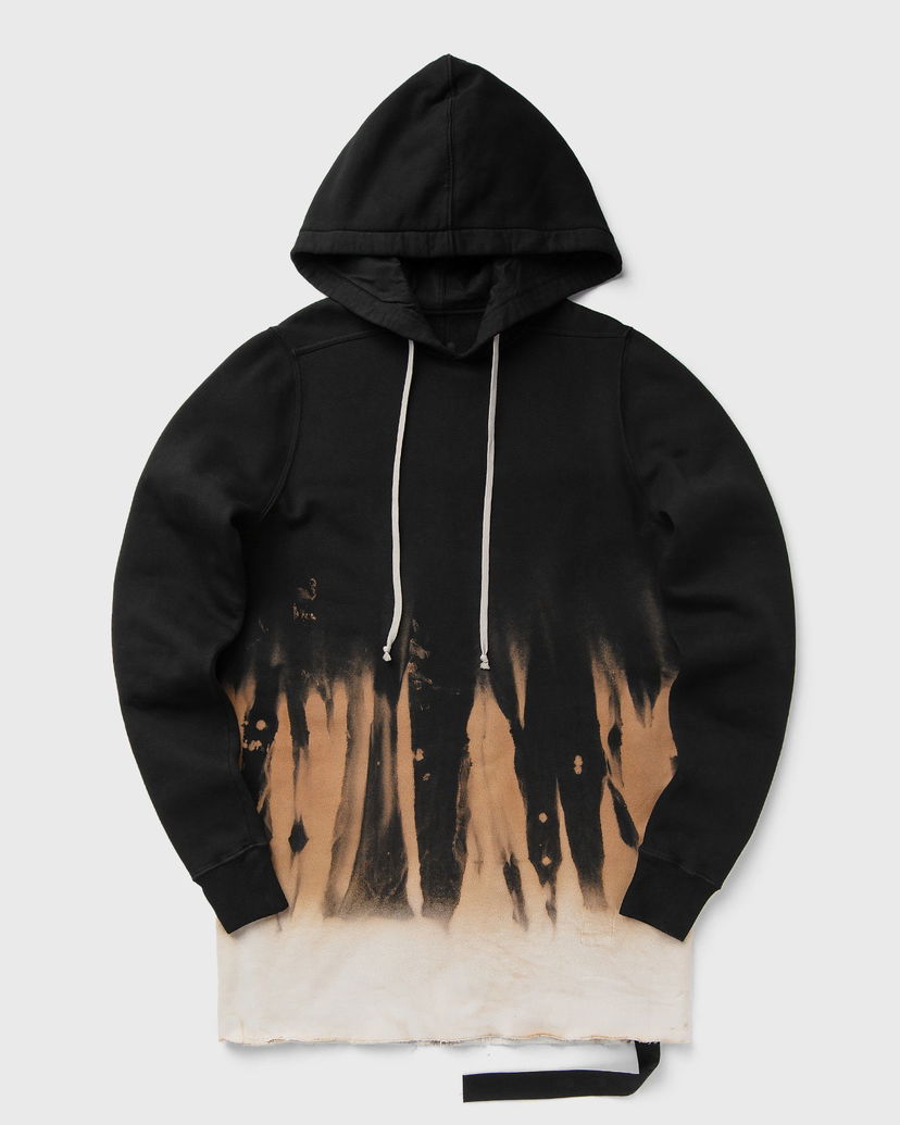 Pulover Rick Owens DRKSHDW KNIT SWEATSHIRT-PULLOVER HOODIE Črna | DU02D2285-FSUN-0983