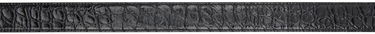 Pasovi Versace Versace Croc Effect Leather Belt Črna | 1008373_1A08711, 1