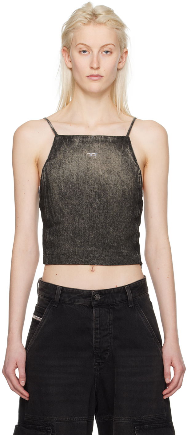 Majica brez rokavov Diesel De-Bety-S Tank Top Črna | A12888 0JGAN