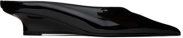 Superge in čevlji TOTEME Sharp Patent Wedge Mules by Črna | 251-WAS0179-LE0091, 0