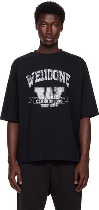 We11done Printed University T-Shirt