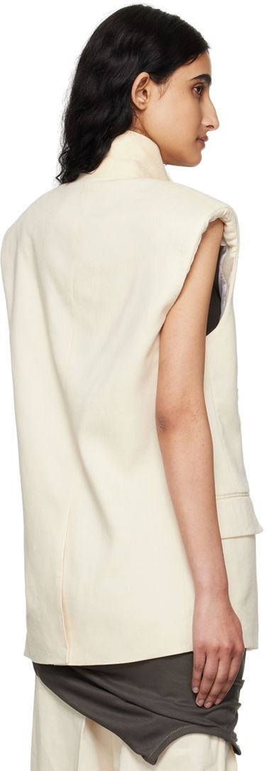 Telovnik Helmut Lang Helmut Lang Car Vest Bež | O04HW199, 2