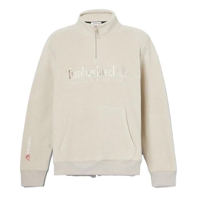 Pulover Timberland Polartec Sweatshirt With Kangaroo Pocket Bež | A2NRK-CY2, 0