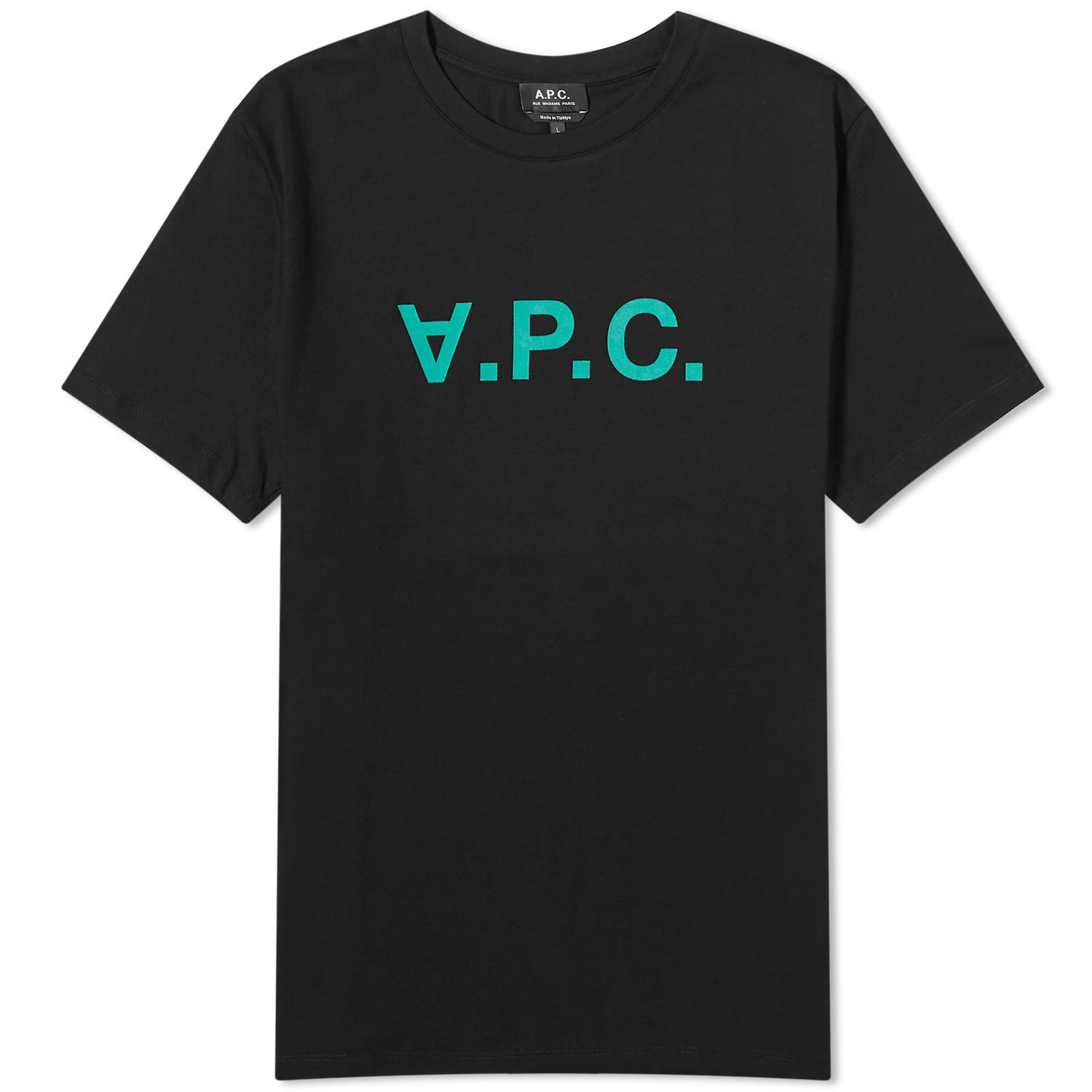 Majica A.P.C. VPC Logo T-Shirt Črna | COBQX-H26943-TZH, 0