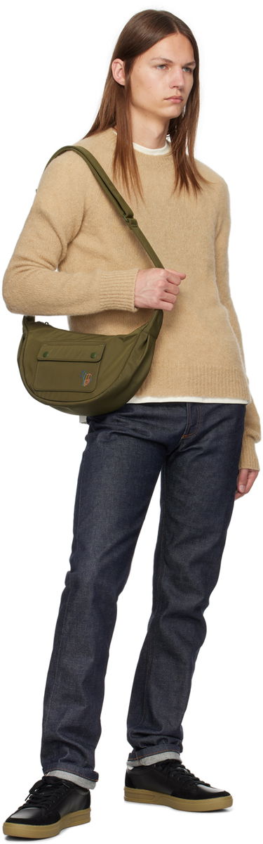Torba za čez ramo Paul Smith PS Paul Smith Crescent Bag Zelena | M2A-7873-NOUTZE-36-0, 3