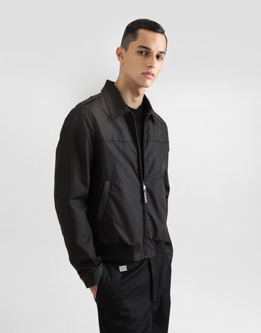 Bomber jakna Dolce & Gabbana Dolce & Gabbana Canvas Bomber Jacket Črna | G9BHNTFUS21N0000, 3