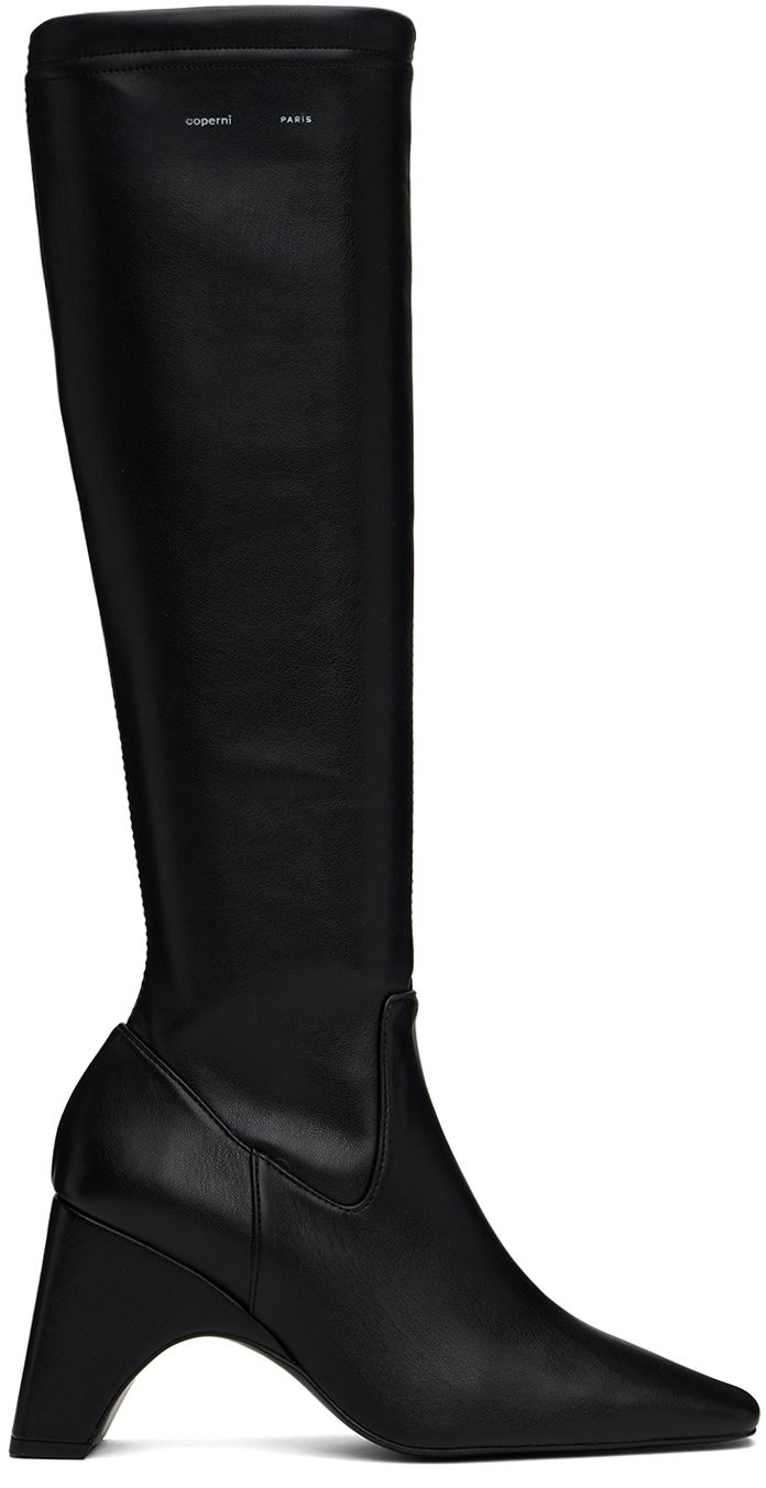 Superge in čevlji Coperni Stretch Tall Boots Črna | COPSH58857