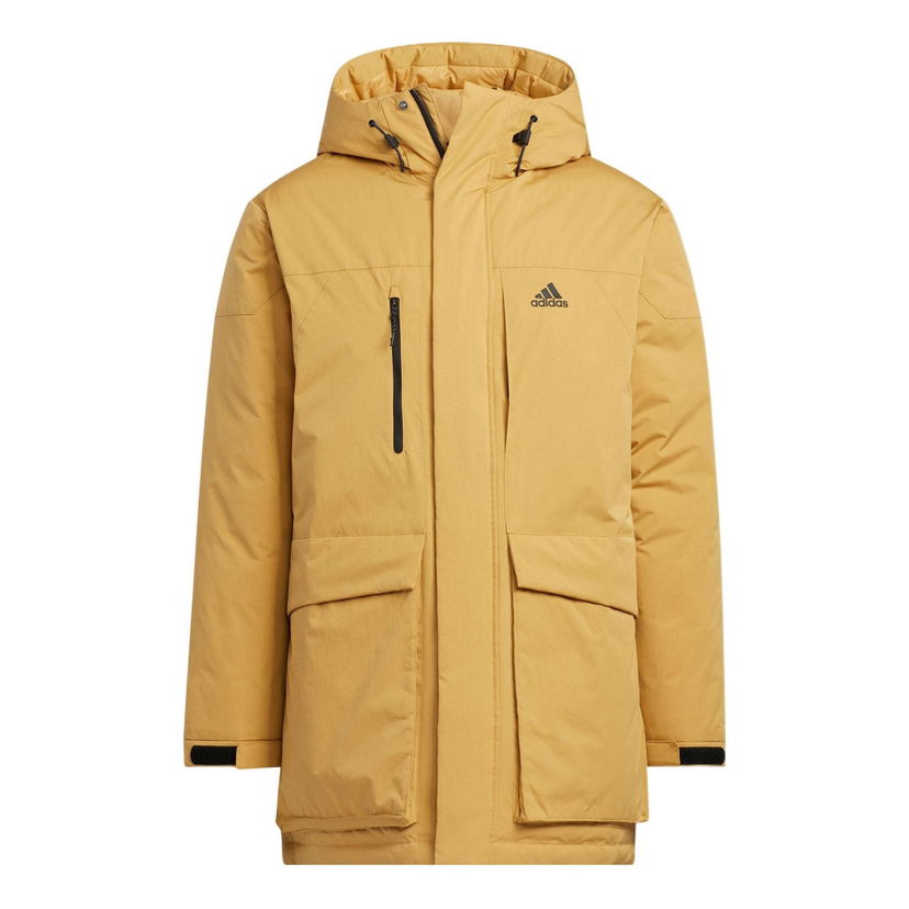 Parka adidas Originals adidas Hooded Parka Rumena | HN2097