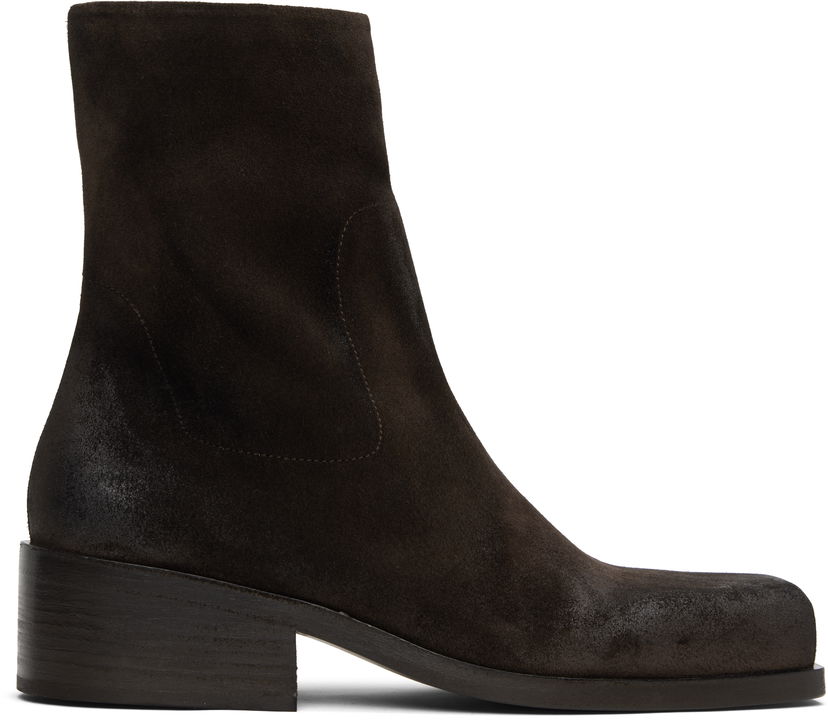 Oblačila Marsèll Marsèll Cassello Suede Ankle Boots Rjava | MM4340 P024460