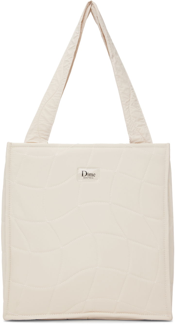 Tote bag Dime Beige Quilted Tote Bež | DIMESP2446TAN