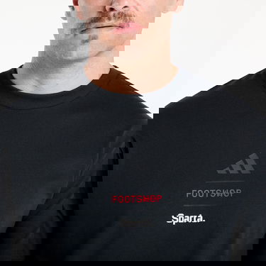 Majica adidas Performance adidas x Footshop x Sparta Logotype Tee Črna | FTSHP_494, 9