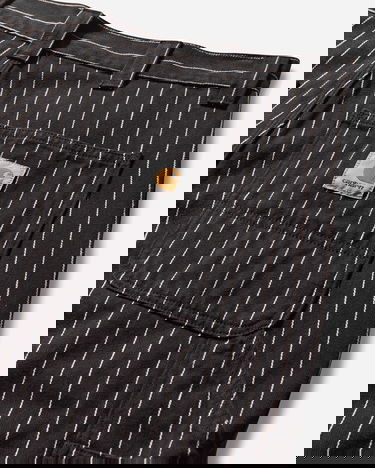 Hlače Carhartt WIP OG Single Knee Seaton Stripe Pants Črna | I034800 2MB02, 4