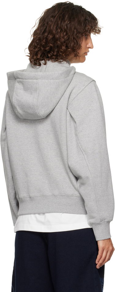 Pulover ADER ERROR Star Print Hoodie Siva | BN01FWHD0103GR, 2