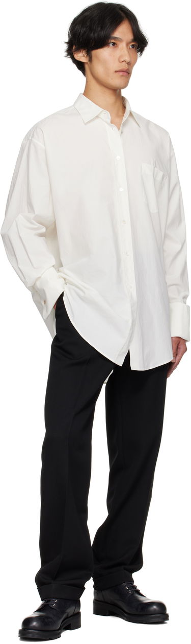 Srajce The Row The Row Miller Shirt Bela | 970-W4266, 3