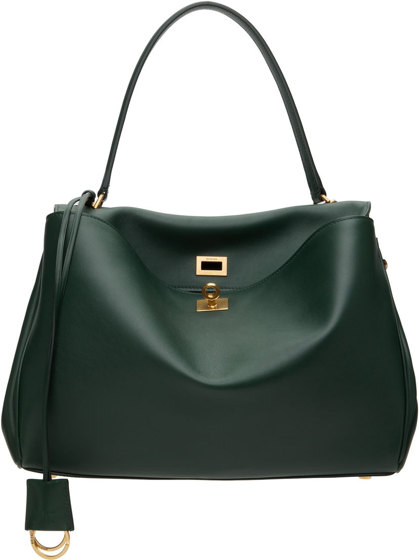 Torbica Balenciaga Balenciaga Rodeo Medium Bag Zelena | 789772 2AA4V