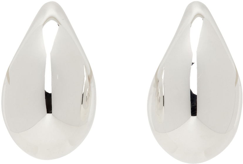 Uhani Bottega Veneta Small Drop Earrings Kovinski | 716783 V5070
