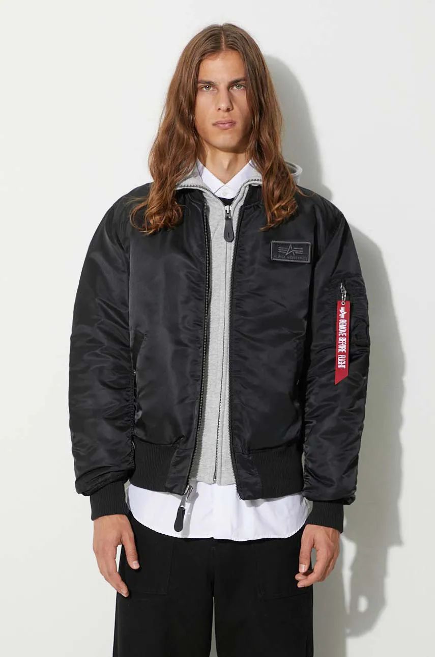 Bomber jakna Alpha Industries MA-1 D-Tec Bomber Jacket Črna | 183110.03, 0