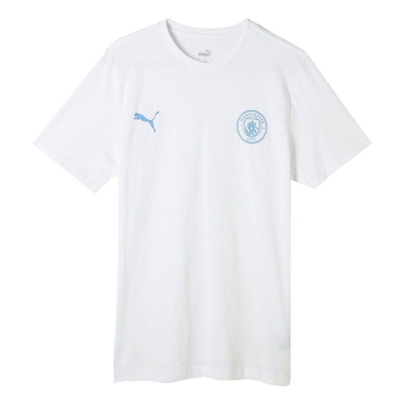 Majica Puma First Mile Man City Pre-Match T-Shirt Bela | 769147-05