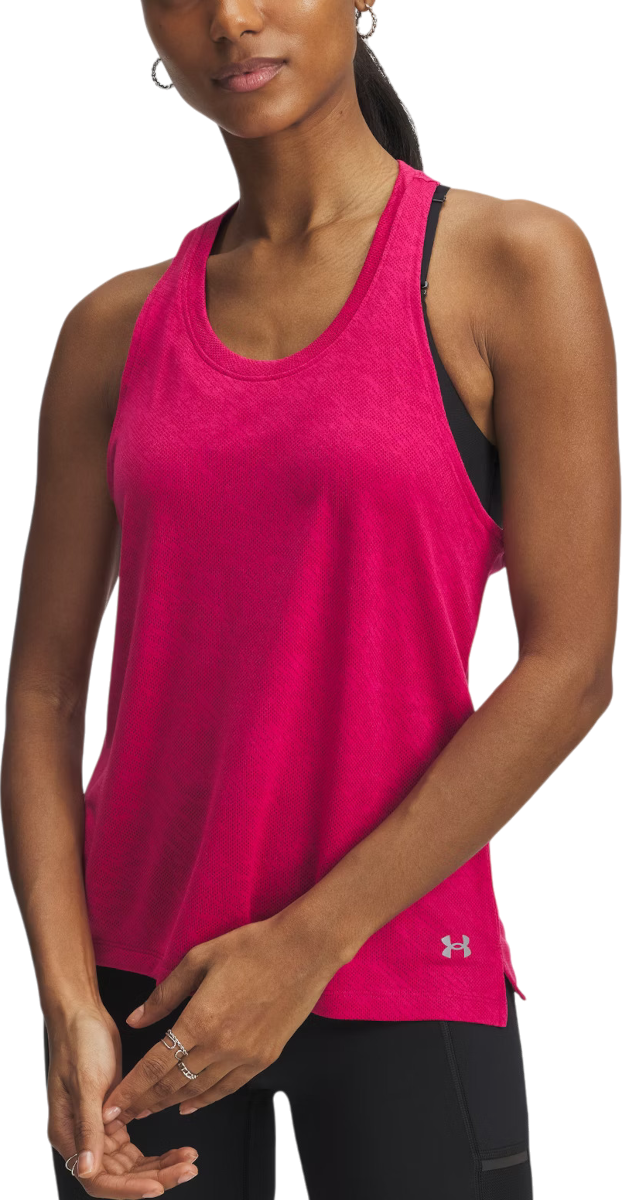 Majica brez rokavov Under Armour UA Launch Camo Singlet Roza | 6000013-681
