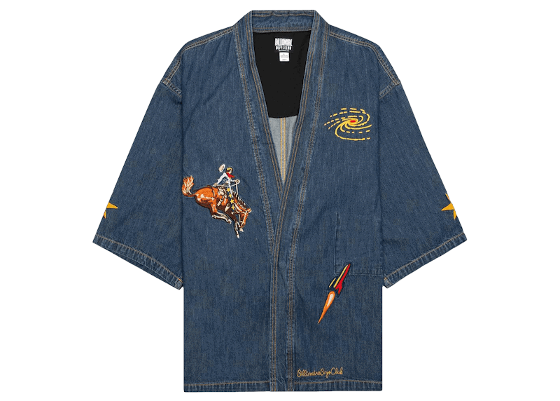 Jakna BILLIONAIRE BOYS CLUB Billionaire Boys Club Space Rider Kimono Modra | 8111601SOL, 0