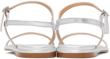 Nega čevljev Aeyde Aeyde Nettie Flat Sandals Kovinski | A11-FS-TTTR08FL49-SS24-920-051, 1