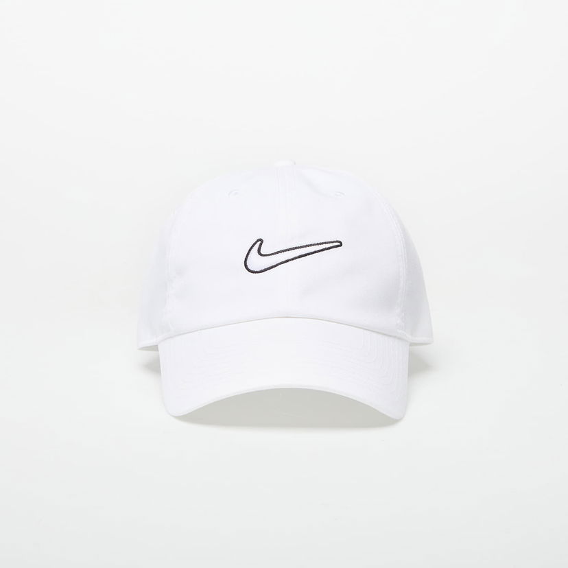 Kapa Nike Nike Club Unstructured Swoosh Cap Bela | FB5369-100
